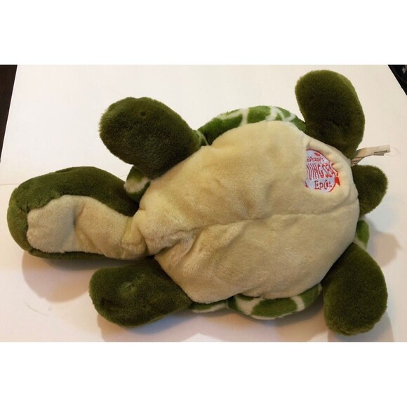 Walt Disney World Epcot Living Seas Sea Turtle Stuffed Plush Animal 15" - Picture 3 of 4